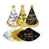 PESENAR New Years Eve Party Supplies 2025 Happy New Year Decorations Top Hats Headband