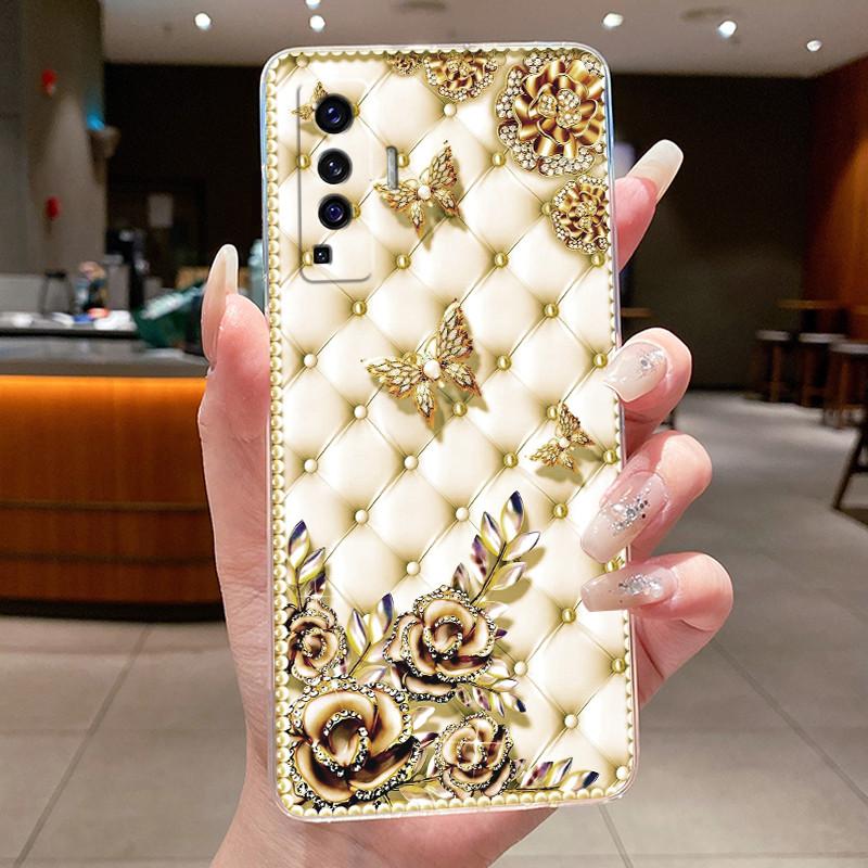 Casing For Vivo X50 / X50 Pro 5G Luxury Dragon Cute Cool Boys Girls Soft silicone Phone Case Back Cover Transparent Bumper Shell vivo X50