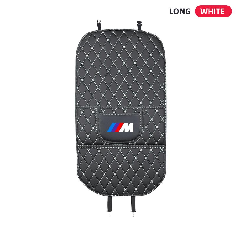 BZK1 Car Seat Back Anti Kick Pad Leather Interior Anti Scratch Waterproof Protector Pads For BMW X1 X2 X3 X5 X6 X7 G11 G12 F40 F30 F2