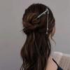 Design-Werkzeug Kopfschmuck Chinesischer Stil Kopfbedeckung Hanfu Haargabel Haarnadel Metall-Haarnadel