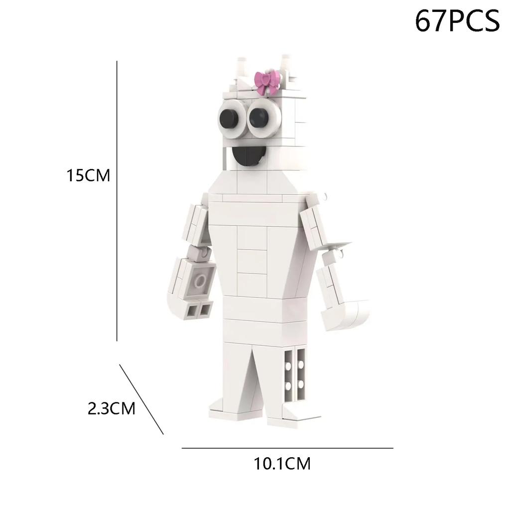 Kindergarten Monster Bausteine Spielzeug Garten of Banban Kleine Partikel Bausteine Zusammenbauen Kindergeschenke