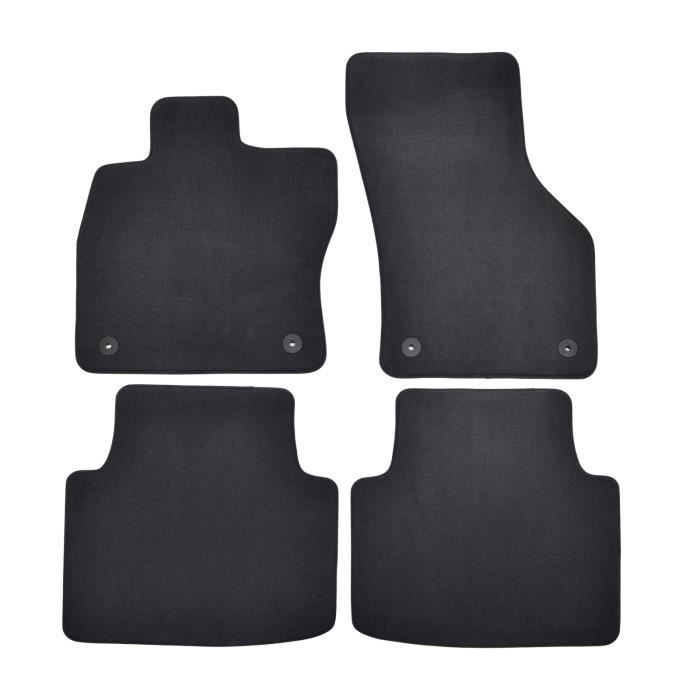 Tapis De Sol De Qualité Supérieure Pour VW Passat B8 Depuis 2015, Ajustement Précis, Renforcée Dans La Zone De La Pédale