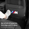 Car Sticker Hot 2025 Car Seat Back Anti Kick Protective Pad Cover Anti-Scratch Mat For BMW Performance M3 M5 F25 F26 F15 F16 E60