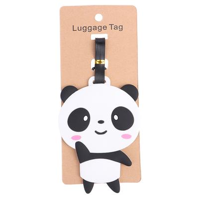 Cartoon Suitcase Luggage Name Id Address Label Bag Portable Travel Accessories