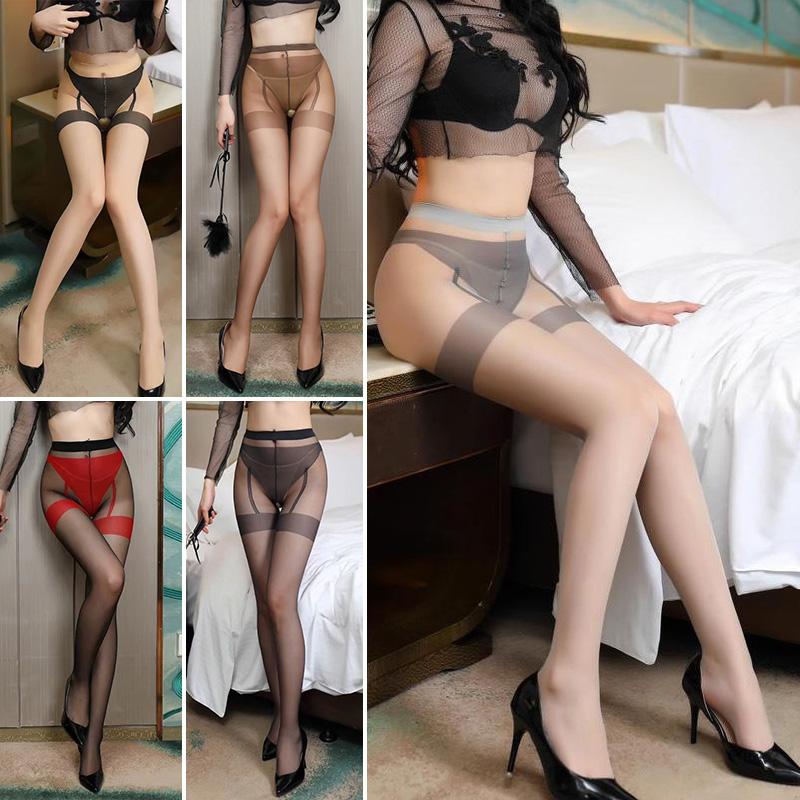 

1 шт. колготки, нейлоновые чулочно-носочные изделия, чулки с открытой промежностью, колготки, длинные носки с защитой от крючков, женское нижнее белье