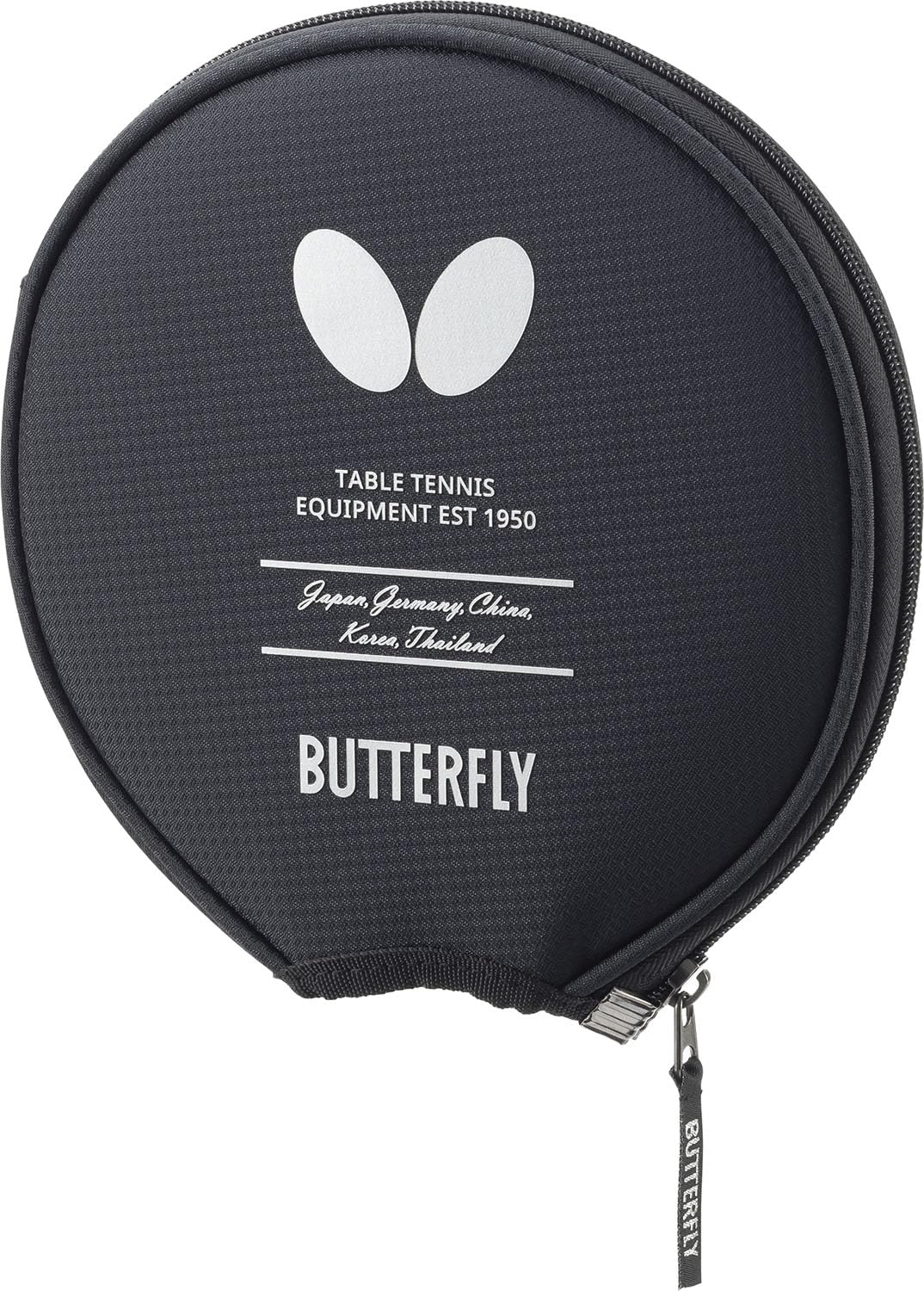 Butterfly Table Tennis Racket Holds One Silver Case, YT/Head Case, Racket, 63420,