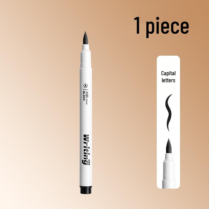 Elegant Calligraphy Brush Pen - Student & Adult Beginner, Fountain Pen Style with Soft Tip for Regular Script