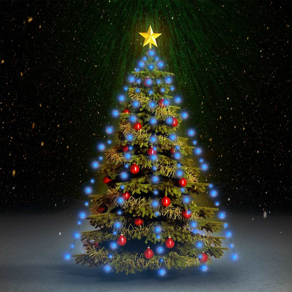 Vidaxl Christmas Light Net, 180 Blue LEDs, 180 Cm
