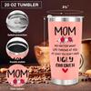 Mom Tumbler Cup Mothers Day Birthday Gifts for Mom from Daughter Son, Best Mom Ever Gifts, Mother Mama Funny Mom Gifts, Bonus Mom Stepmom Mom Mother
