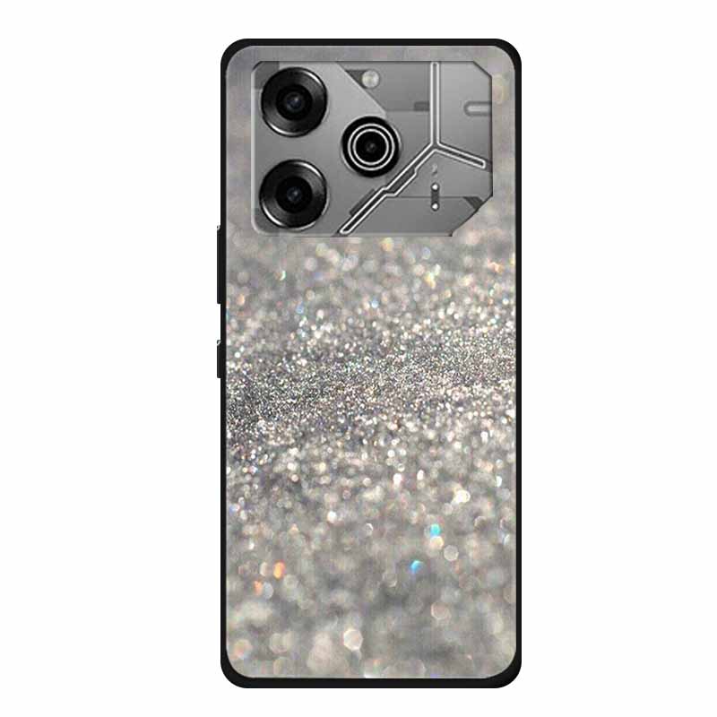 For Tecno Pova 6 Pro Case Marble TPU Silicone Soft Back Cover Phone Cases for Tecno Pova6Pro 5G LI9 Protector Mica Painted Coque