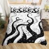 Octopus Bedding Set Twin Octopus Tentacles Bed Duvet Cover Sea Animals Comforter Cover Ocean Theme Quilt Cover With 2 Pillowcase