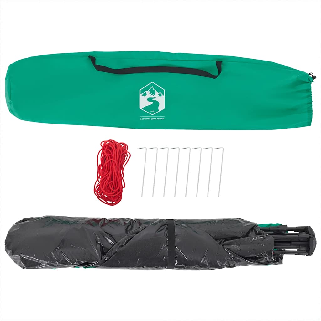 Beach Tent for 3 Persons Sea Green Quick Release Waterproof