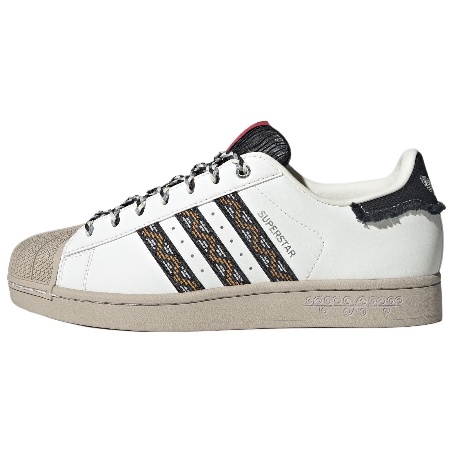 

Adidas Оригинальные кроссовки Superstar 2 Classic Retro с носком-ракушкой, унисекс, белые, черные JQ8722 42⅔