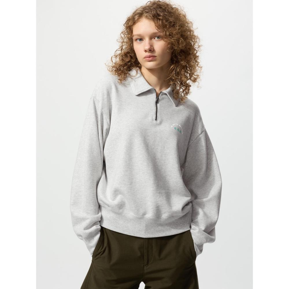 Uniqlo Pop Mart Half Zip Sweatshirt B