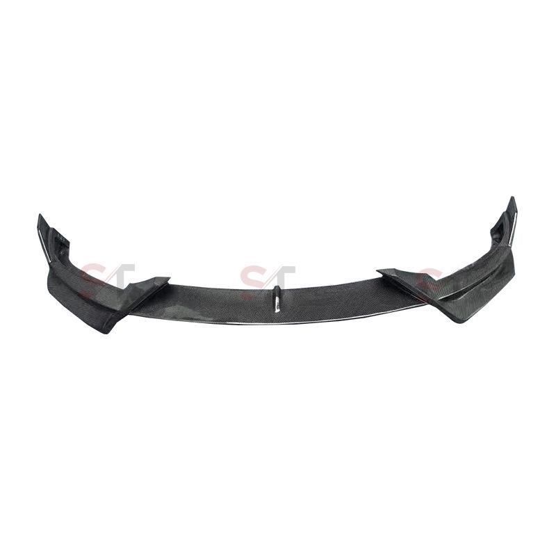 Tesla Model Y Carbon Fiber Front Lip Spoiler Chin Diffuser