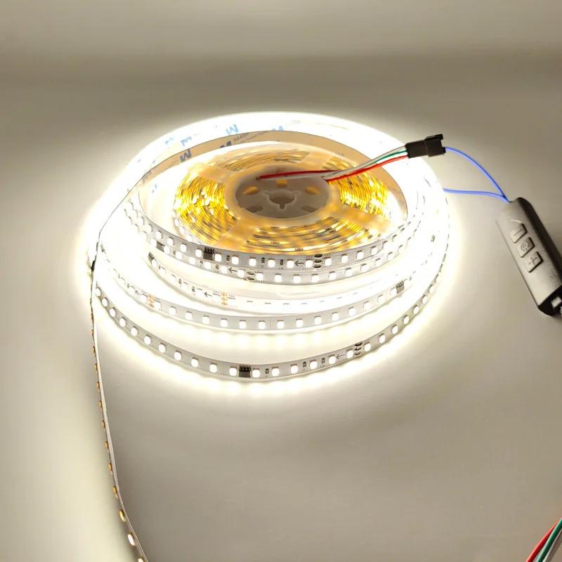 

Светодиодная лента с бегущей водой 126 светодиодов WS2811 DC24V Диммируемая лента с эффектом текущего света Пиксельно адресуемая Гибкая линейная лампа Многоцветная 5m