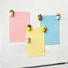 6/12Pcs Cartoon Potted Plants Refrigerator Magnet 3D Resin Succulents Fridge Magnet Memo Notes Photo Holder Home Kitchen Office Decoration
