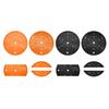 Flower Pot Drainage Hole Inserts Plastic Plant Saucers Optimally Water Flows For Healthy Root Growth And Soil Aeration 4Pcs P9YB