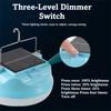 3 Lighting Modes Solar Powered LED Camping Light Waterproof Solar Bread Light  Camping