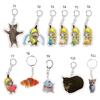 Practical Lovely Animal Banana Cats Keychain Small Pendant Versatile Daily Accessories for Home and Office Decoration