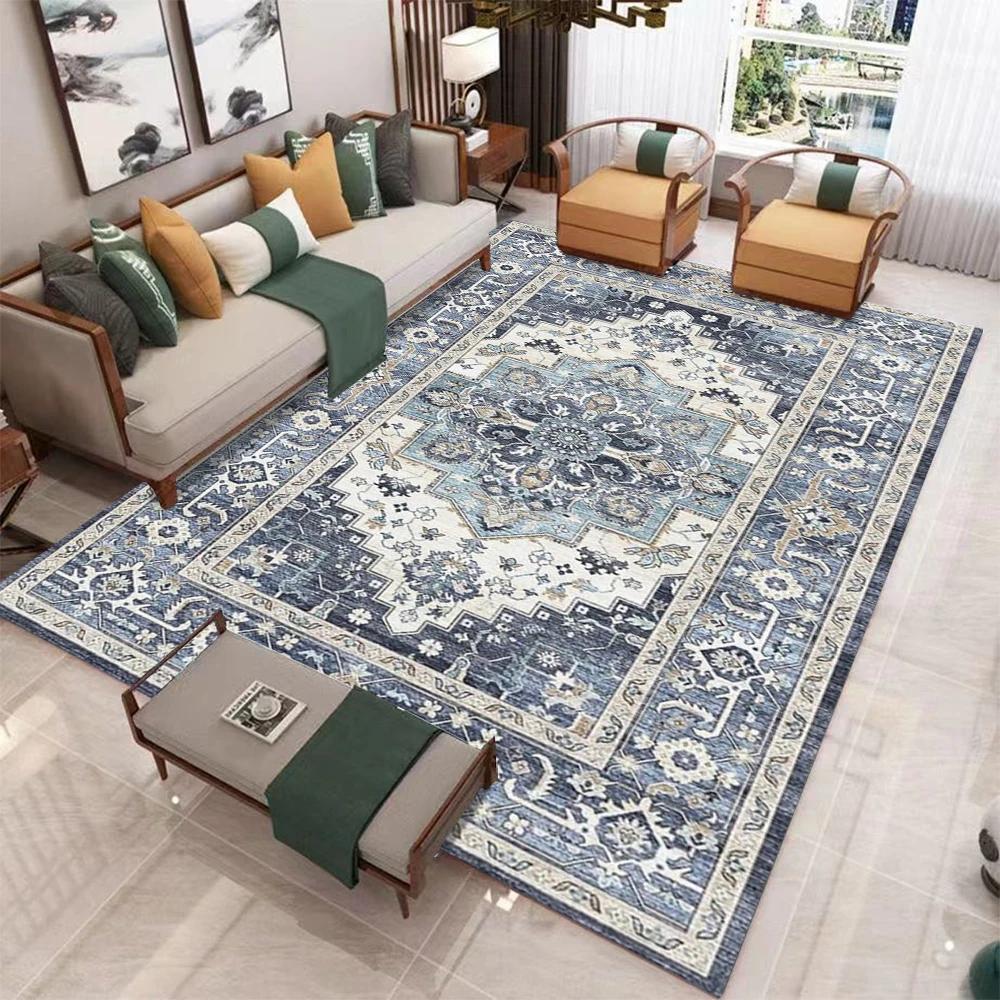 Carpet Living Room Bedroom Kitchen Sofa Table Balcony Rug Non-slip Washable Mat Home Exquisite Home Decoration Ins