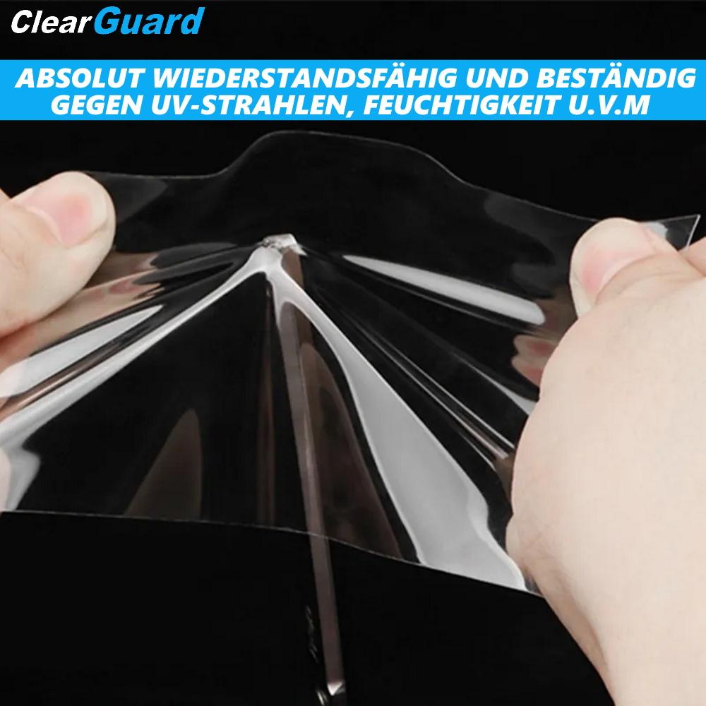 Film de protection de peinture CLEARGUARD pour seuils de porte, film de protection de bord de chargement transparent 5 m