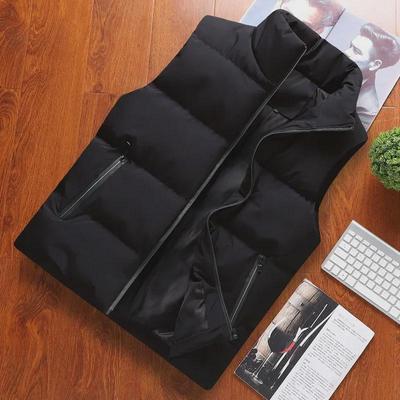 Herren 2020 Herbst/Winter Koreanischer Stil Dicke Daunen Baumwolle Weste - Warm, Ärmellos, Trendig
