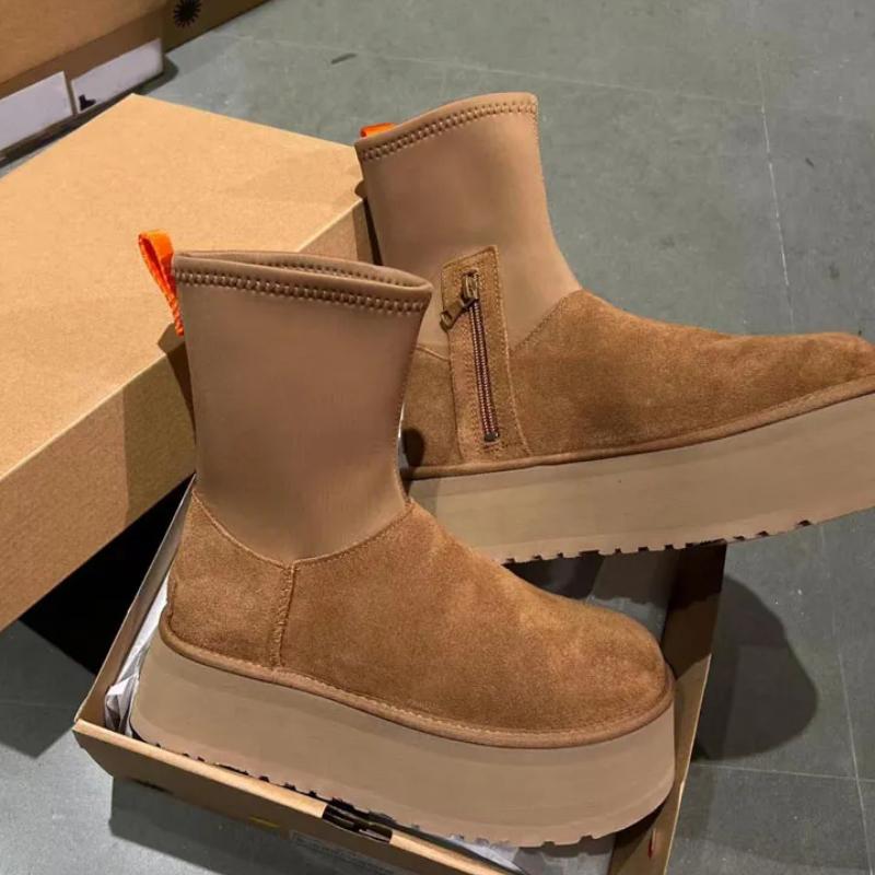 

Замшевые хлопковые ботинки, зимние теплые зимние ботинки «Челси» до щиколотки, зимние готические туфли на толстой подошве, новые короткие женские прогулочные плюшевые ботинки Chaussure 35 чёрный