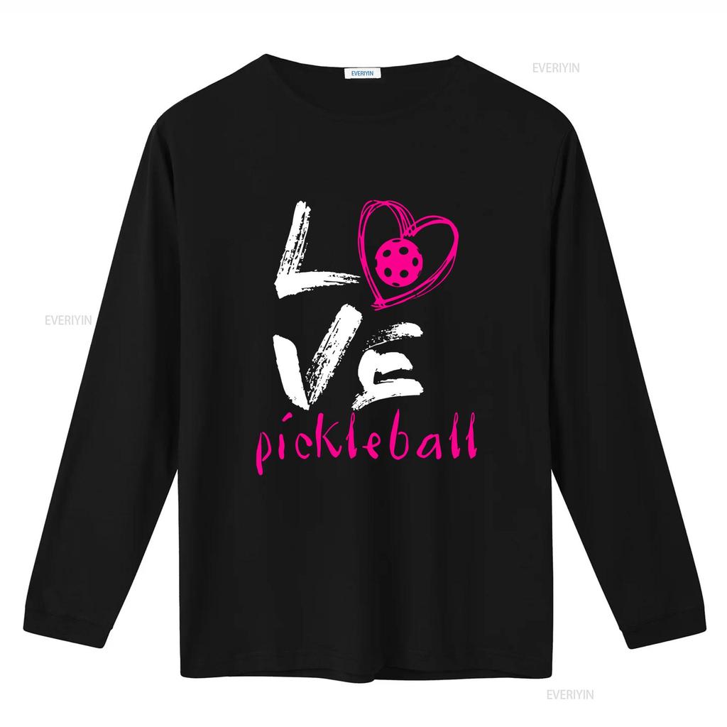 I Love Pickleball T Shirt Funny Pickle Ball for Women Vintage Washed Streetwear Fashion Soft Stretched Graphic Homme Slightly