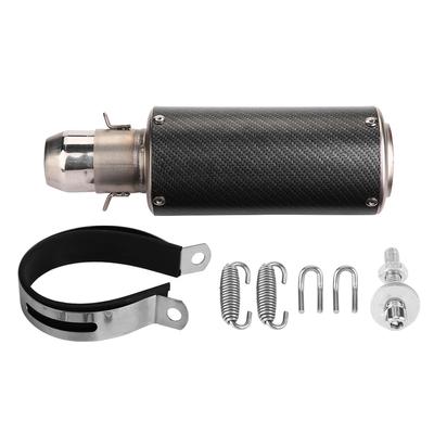 Universal 51mm Motorcycle Slip On Exhaust Rear Pipe Tailpipe for Kawasaki Motorcycle Parts
