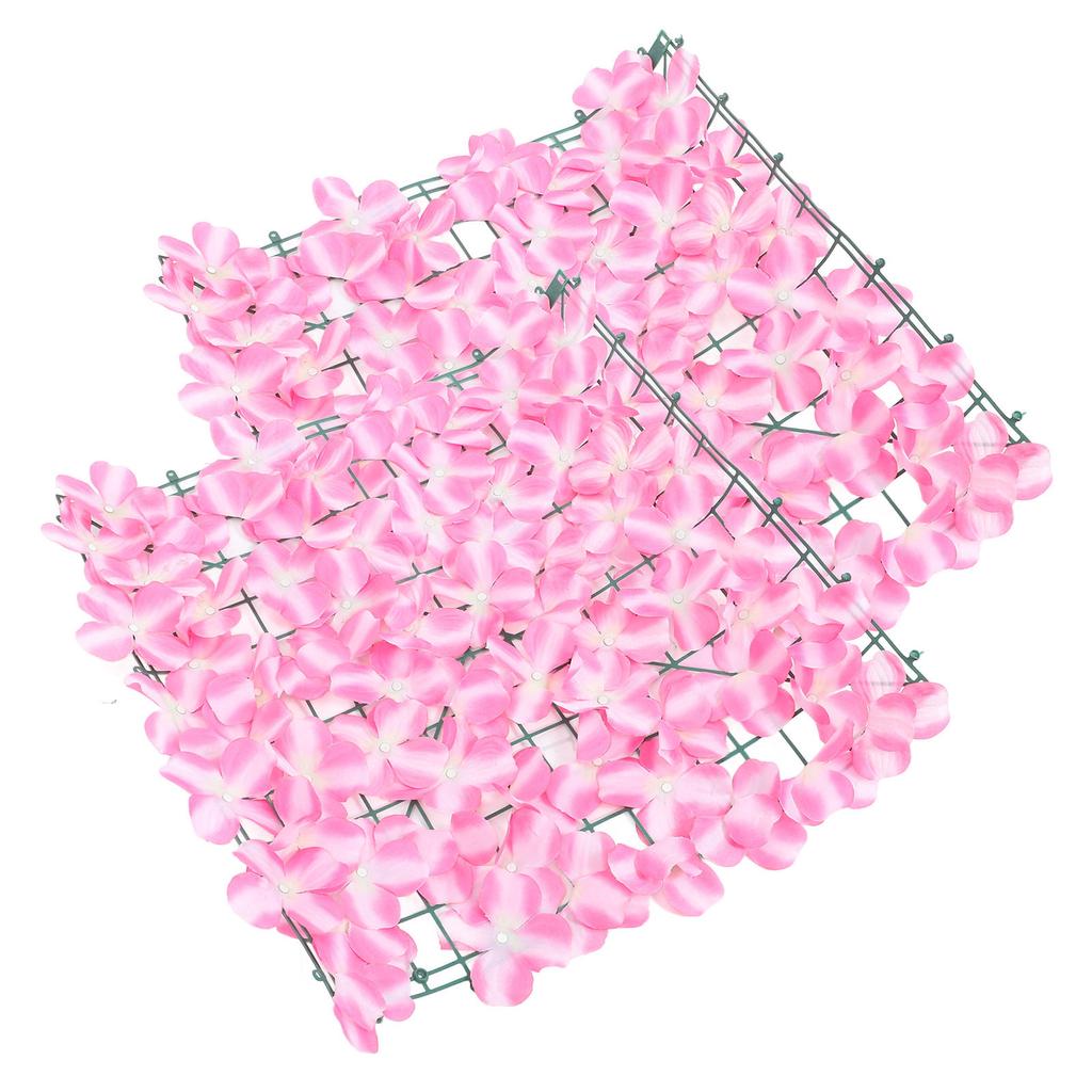 1M Fake Fence Trellis Wall Decoration Artificial Flower Privacy Fence Screen Outdoor Garden Balcony Hedge Home Wedding Decor