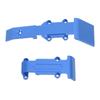 RC Car Skid Plate Front and Rear RC Car Aluminum Skid Plate for   1Celsius16   Slash