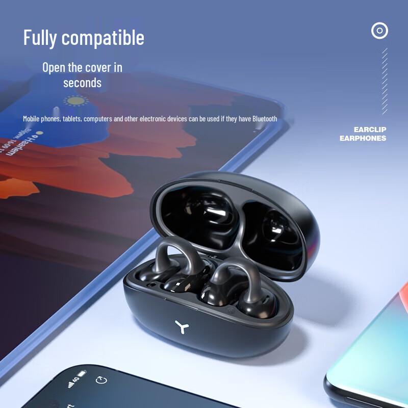 Newmine Bone Conduction Bluetooth Earbuds