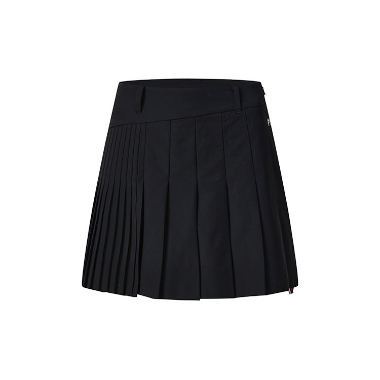 

Fila Athletics Loose Pleated Solid Color Golf Woven Casual Skirt Women Skirts Deep-Black A11W245303F-BK L