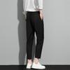 Pants Men's Spring and Autumn New Men's Suit Pants Casual Versatile Blue Straight Fashion Drape Pants Men's Clothing