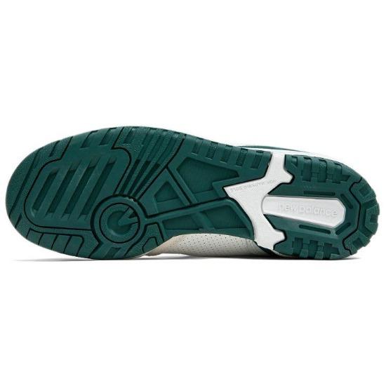 New Balance 550 White Vintage Teal Unisex Sneakers BB550STA