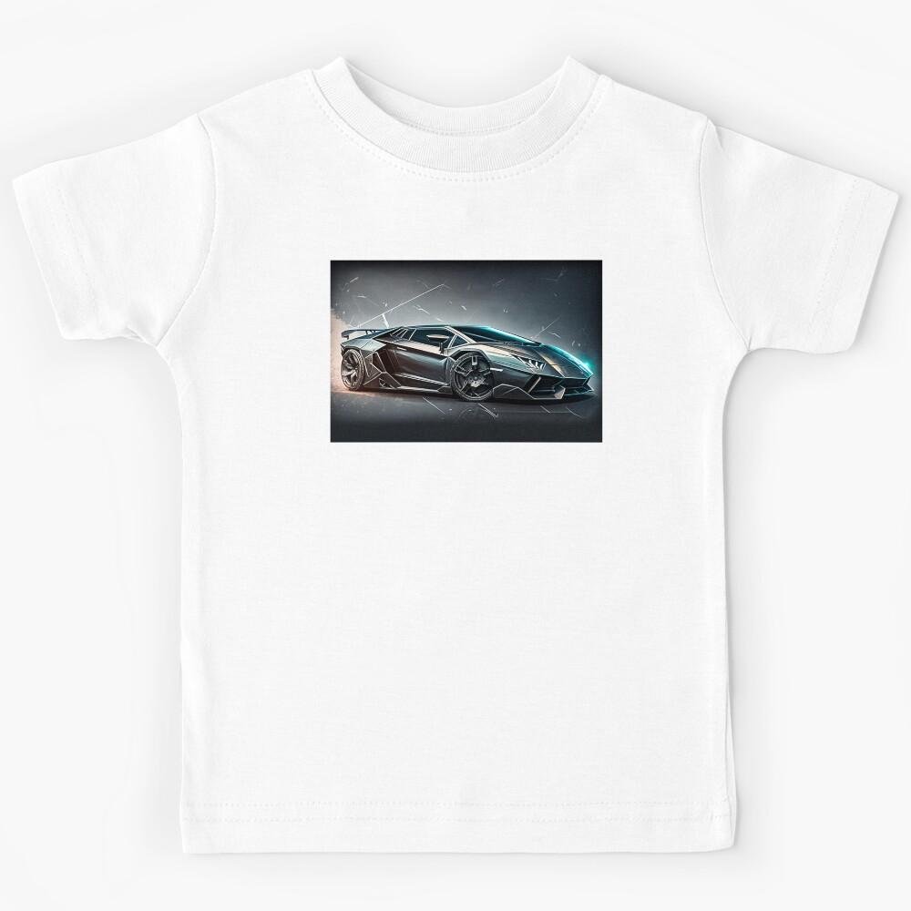 Pulse of Power - Elegant SuperCar Kids T-Shirt 130