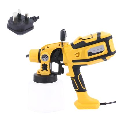 Pistol de vopsit 650W Pulverizatoare electrice Pistoale Reglabil Pulverizări pentru vopsit Capacitate 1400mL pentru Mobilier Dulap