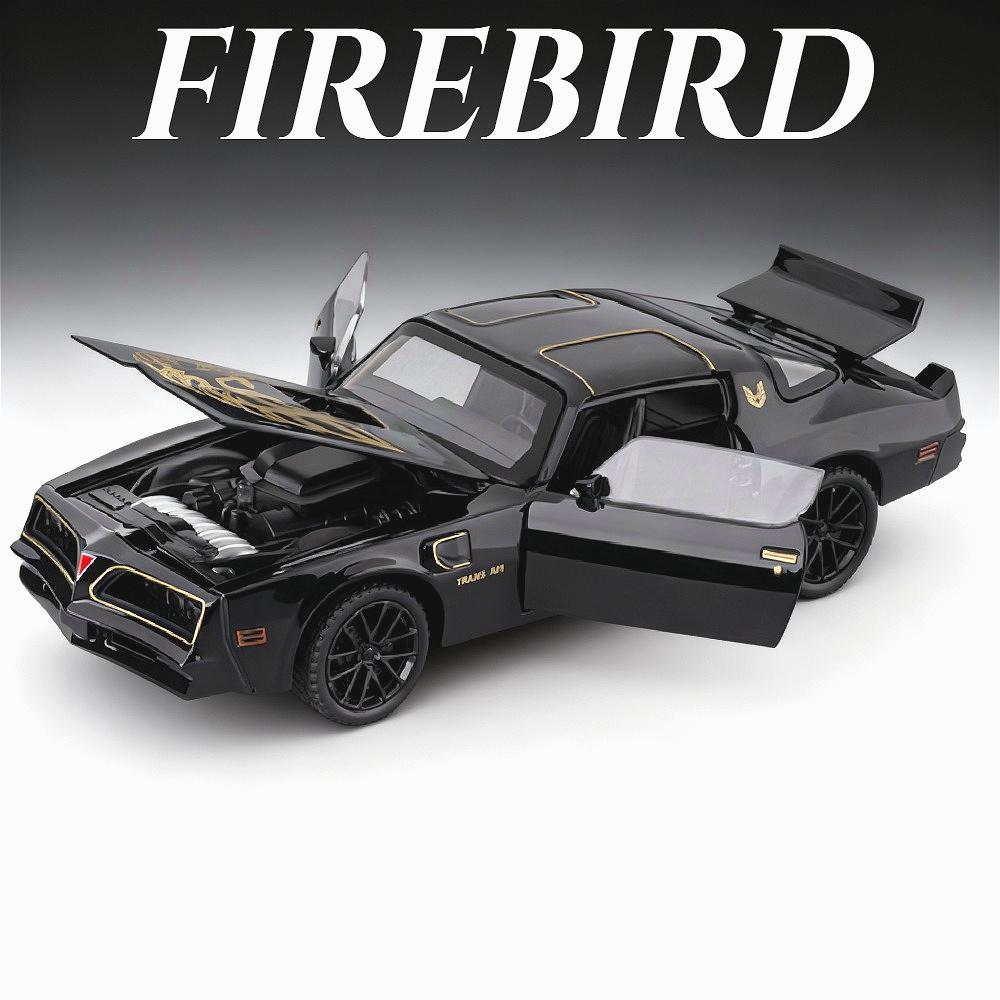 1:32 Firebird Viper Automodell Spielzeug Sound Licht Pull-Back Fahrzeug Türen Öffnen Legierung Druckgussmodelle Kinder Sammlerstücke Ornamente