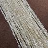 1String, White Natural Freshwater Pearls, Handmade Nugget Pearl Pearl Beads for Jewelry Making DIY Crafts (Beads 3-5mm, Length 36cm)
