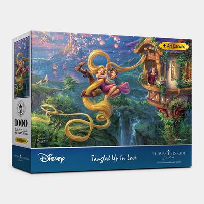 Rapunzel Riding the Love (Canvas) Jigsaw Puzzle Disney 1000 Piece