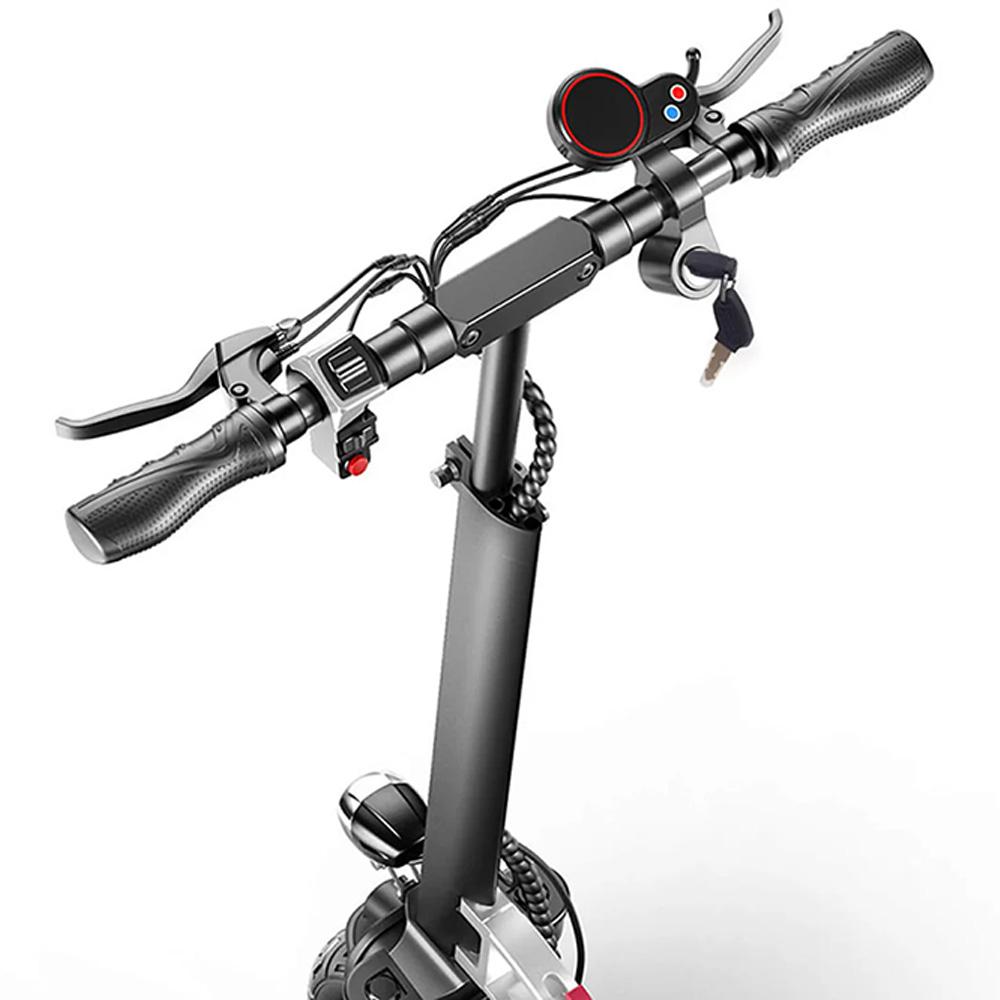 Emoko HVD-3 Foldable Electric Scooter for Adults 800W 48V15Ah City E-Scooter, Disc Brakes, Full Suspension, 10" Off-Road E-Scooter with Seat