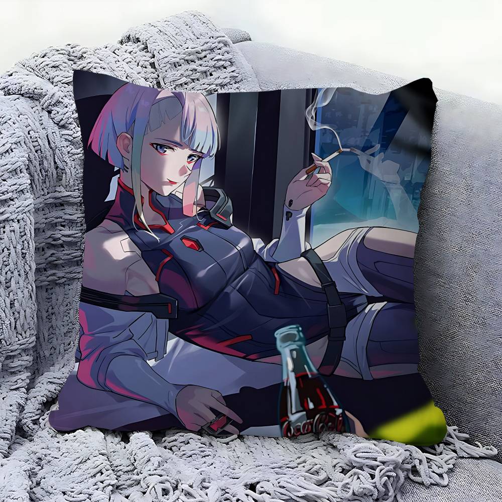 

Game L-Lucyna Kushinada Pillow Cover For Bedroom Room And Living Room Sofa Decorative Cushion Cover 12x12Inch