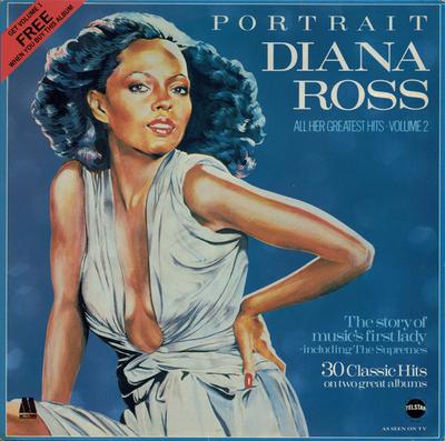 LP Record DIANA ROSS  Portrait  All Her Greatest Hits   STAR2238B Telstar 1983 UK SoulFunk Used