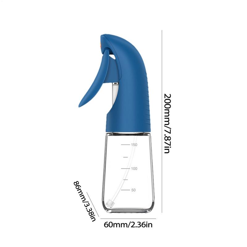 Cooking Oil Sprayer 150ml Oil Spray Dispenser For Cooking Kitchen Accessories Refillable Glass Sauce Container For Air Fryer BBQ