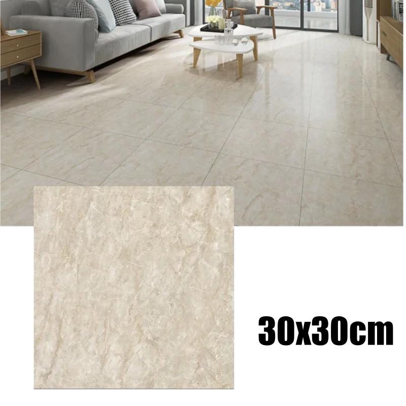 

30x30 см самоклеящиеся настенные наклейки на пол с рисунком под дерево напольные наклейки простые прочные офисные декоративные наклейки 10PCS