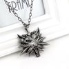 Witcher 3 Wolf Head Men's Alloy Pendant Necklace - Trendy Gaming Accessory