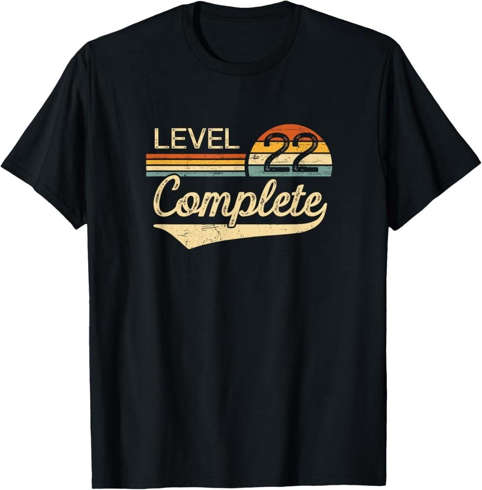 Level 22 Complete Vintage 22nd Wedding Anniversary T-Shirt Unisex T-Shirt XXXXL