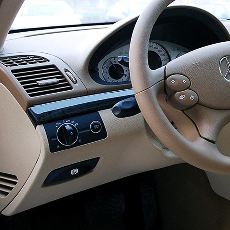 LHD Dashboard Headlight Cover Head Lamp Control Switch Panel Replacement For Mercedes Benz W211 E Class E320 E350 E550 2003-2008