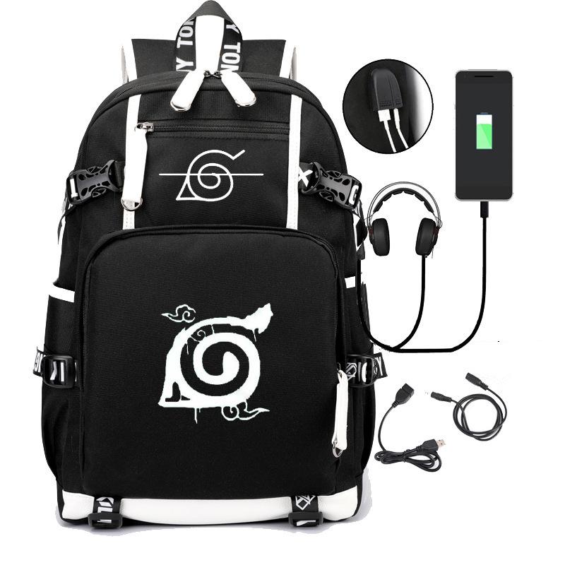 Fußball Bedruckter Studentenrucksack Multifunktionaler USB-Anschluss Große Kapazität Freizeit-Reiserucksack